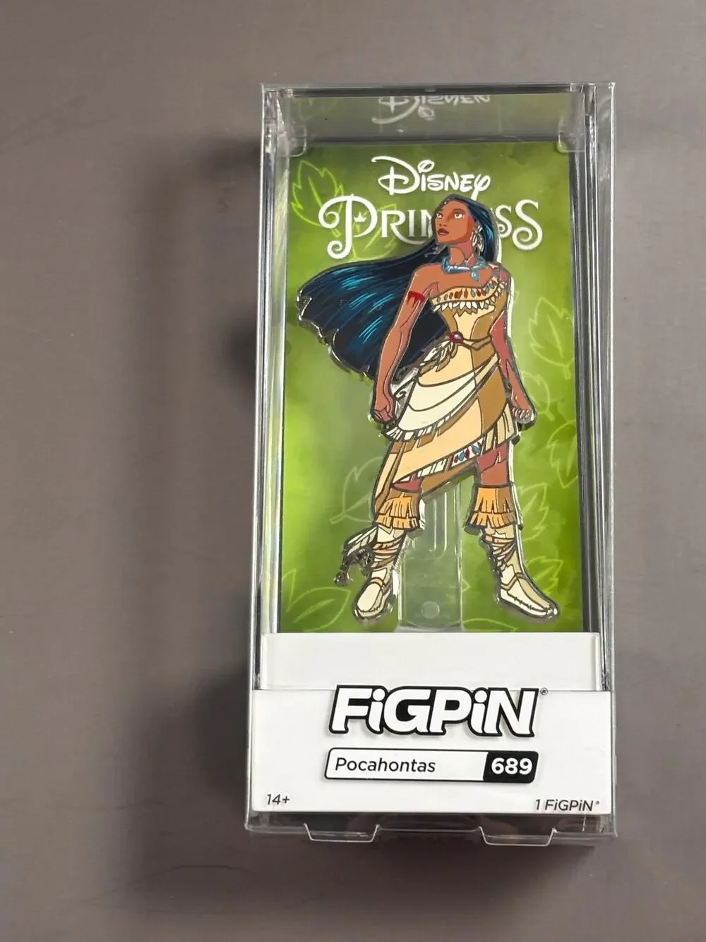 FiGPiN Disney Princesses Pocahontas #689 Collectible FigPin Enamel Pin New